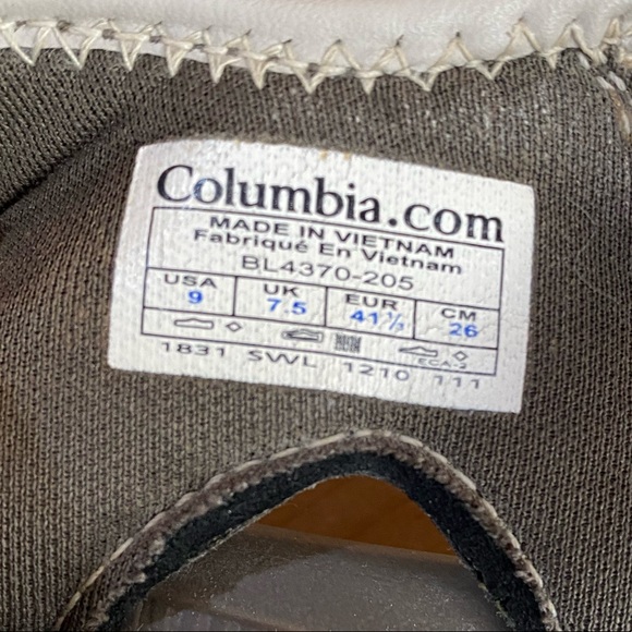 columbia bl4370-205 Omni-grip techlite Sandals Size 9 - Picture 6 of 6